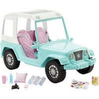 Toysrus  Poupée Barbie - Jeep Pink Passport