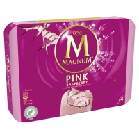 Spar Magnum Pink - Bâtonnet glacé - Framboise - x4 288g