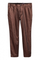 HM   Pantalon avec enduit métallisé