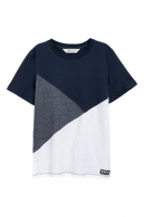 HM   T-shirt color block