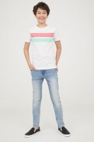 HM   T-shirt et Skinny Fit Jeans