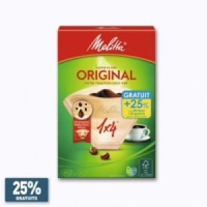 Melitta® Filtres à café 1 x 4 Original brun