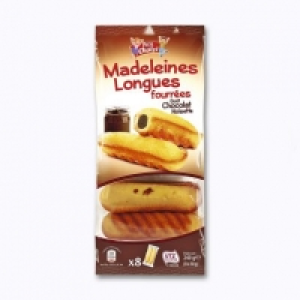Petit Choisi® Madeleines fourrées chocolat noisette