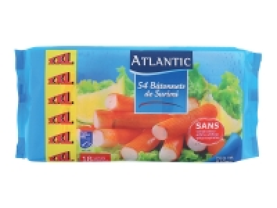 54 bâtonnets de surimi saveur crabe 2.99 €