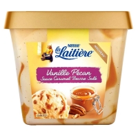 Spar Nestle La Laitière - Crème glacée - Vanille pecan, sauce caramel beurre salé 