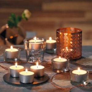 Living Art® Lot de 72 bougies chauffe-plat