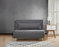 But  Fauteuil 2 places convertible Tissu gris IGLOO