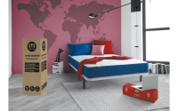 But Merinos Matelas roulé 160x200 cm SUPER BED 2 Mousses + latex