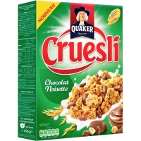 Spar Quaker Cruesli - Chocolat noisette 450g