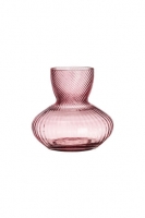 HM   Mini-vase en verre transparent