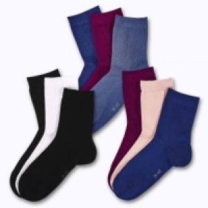 Up2fashion® Lot de 3 paires de socquettes femme
