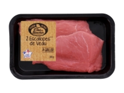2 escalopes de veau 3.49 €