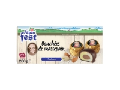 Bouchées de massepain amande et pistache 2.49 €
