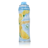 Spar Casino Sirop de citron sans sucre extrait de stevia 75cl