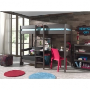 Lit mezzanine+ banquette transformable WOODY 779.00 €