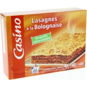 Lasagne bolognaise 600g 3.42 €