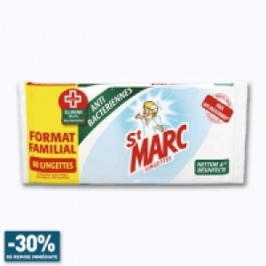 St Marc® Lingettes anti-bactériennes