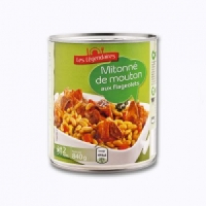 Mitonné de mouton aux flageolets 2.99 €