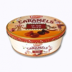 Folidouss® Assortiment de caramels en boîte métal
