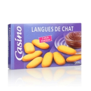 Biscuits - Langues de chat 200g 1.39 €