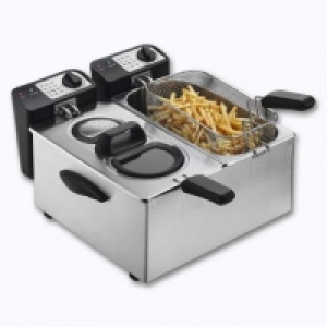 Aldi Quigg® Friteuse électrique double cuve