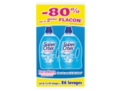 Super Croix lessive liquide 9.39 €
