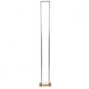 Lampadaire 150 cm MORGAN 2 coloris argenté