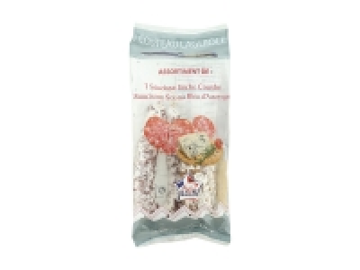 Saucisse courbe et saucisson au bleu dAuvergne 4.99 €