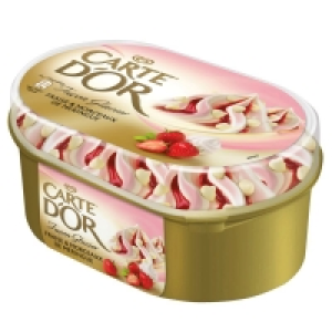 Façon glacier - Bac - Glace fraise et morceaux de meringue 500g 5.75 €