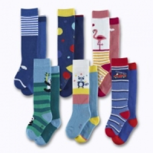 Aldi Pocopiano® Lot de 2 paires de chaussettes enfant