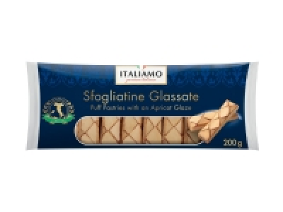 Biscuits feuilletés glaçage abricot 1.19 €