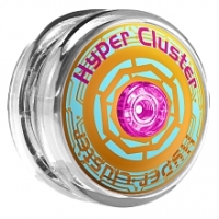 Toysrus  Yoyo Hyper-Cluster - Coffret de démarrage - Vitesse - Transparent