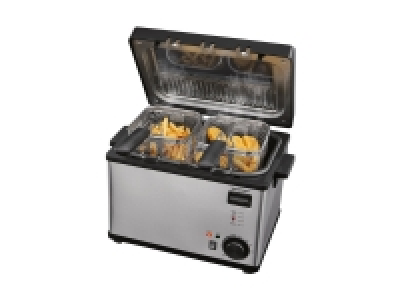 Friteuse en acier inoxydable 3 paniers 34.99 €