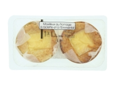 2 moelleux au fromage à raclette et à lEmmental 3.79 €