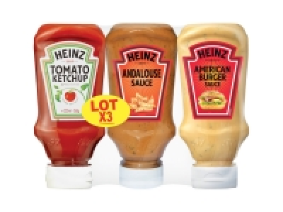 Heinz assortiment de sauces 3.49&nbsp;&euro;
