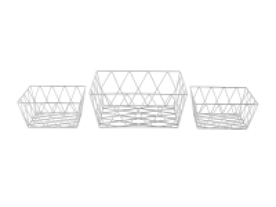 Set de corbeilles en fil métallique 6.99 €
