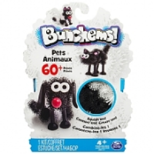 Toysrus  Bunchems - Coffret 3 modèles - Chien et chat