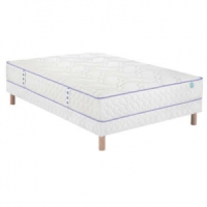 Matelas + sommier ressorts 140x190 cm MERINOS DUO 2