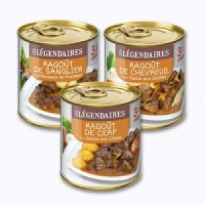 Les LÉgendaires® Ragoût au gibier