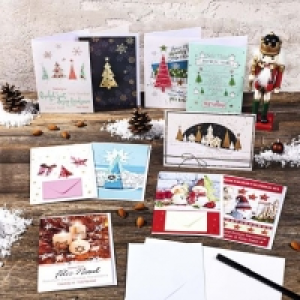 Living Art® Lot de 6 cartes de Noël