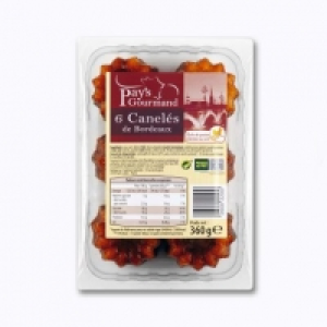 Pays Gourmand® 6 Véritables canelés de Bordeaux
