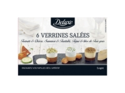 6 verrines salées 3.99 €