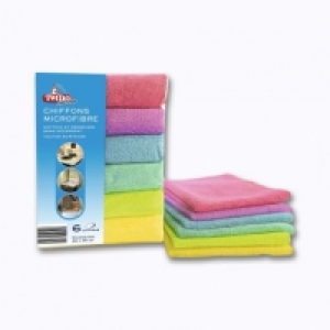 Twido MÉnage® Lot de 6 chiffons