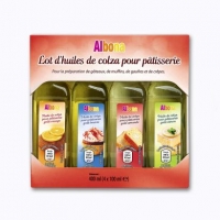 Aldi Albona® Lot de 4 huiles pour pâtisserie