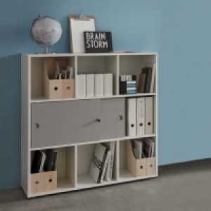 Aldi Home Creation® Étagère à portes coulissantes