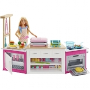 Toysrus  Barbie - Coffret cuisine à modeler