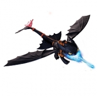 Toysrus  Figurine animée 50 cm - Dragons - Krokmou Cracheur de flammes