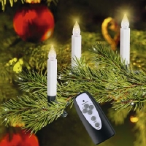 Lightzone&reg; 15 Bougies &agrave; LED sans fil