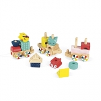 Toysrus  Janod - Train Baby Forest - Bois