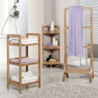 Aldi Home Creation® Meuble de salle de bains en bambou